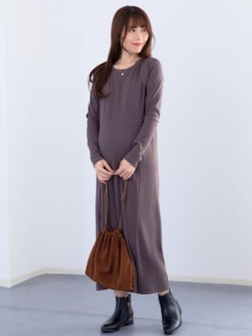 「アイテム（マタニティウェア/グッズ）」を使った、sweet mommyさん（レディース・161cm）の秋コーディネート