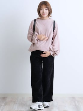 「アイテム（マタニティウェア/グッズ）」を使った、sweet mommyさん（レディース・156cm）の冬コーディネート