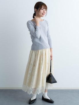 「アイテム（ママ＆ベビー）」を使った、sweet mommyさん（レディース・161cm）の秋コーディネート