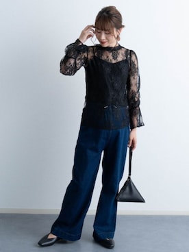 「アイテム（ママ＆ベビー）」を使った、sweet mommyさん（レディース・161cm）の秋コーディネート