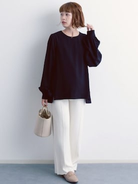 「アイテム（ママ＆ベビー）」を使った、sweet mommyさん（レディース・156cm）の秋コーディネート