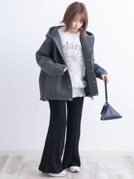 「アイテム（ママ＆ベビー）」を使った、sweet mommyさん（レディース・156cm）の冬コーディネート