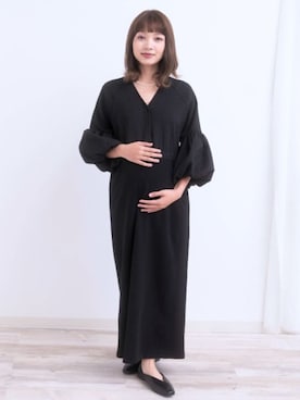 「アイテム（マタニティウェア/グッズ）」を使った、sweet mommyさん（レディース・156cm）の秋コーディネート