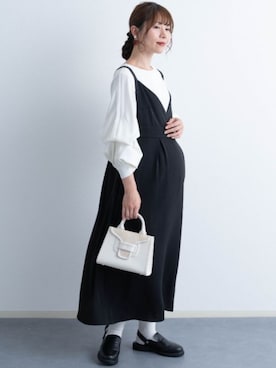 「アイテム（ママ＆ベビー）」を使った、sweet mommyさん（レディース・161cm）の秋コーディネート