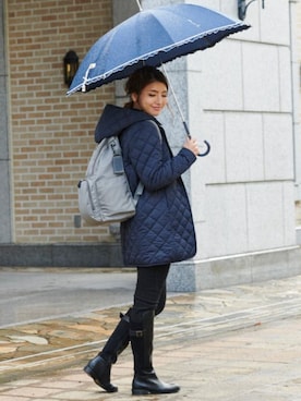 「アイテム（マザーズバッグ）」を使った、sweet mommyさん（レディース・170cm）の秋コーディネート