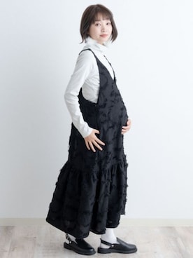 「アイテム（ママ＆ベビー）」を使った、sweet mommyさん（レディース・156cm）の秋コーディネート