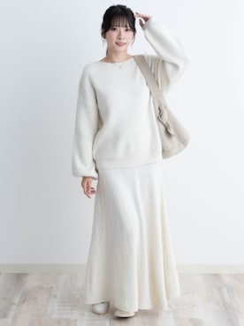 「アイテム（ママ＆ベビー）」を使った、sweet mommyさん（レディース・160cm）の冬コーディネート