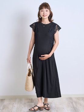 「アイテム（ママ＆ベビー）」を使った、sweet mommyさん（レディース・156cm）の夏コーディネート