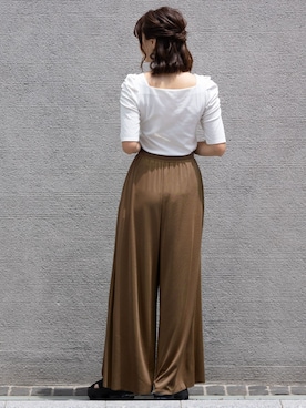 「ETERNITY SELECT（エタニティ セレクト）のアイテム」を使った、sweet mommyさん（レディース・164cm）の夏コーディネート
