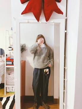 「:CHOCOOLATEのアイテム」を使った、bananananaxxxさん（レディース・158cm）の冬コーディネート
