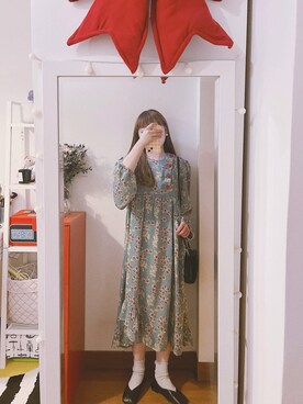 「HEMING’S（ヘミングス）のアイテム」を使った、bananananaxxxさん（レディース・158cm）の秋コーディネート