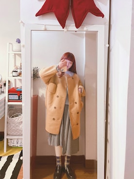 bananananaxxxさん（レディース・158cm）の冬コーディネート