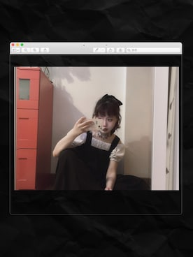「Ray BEAMS（レイビームス）のアイテム（オールインワン・サロペット）」を使った、bananananaxxxさん（レディース・158cm）の夏コーディネート
