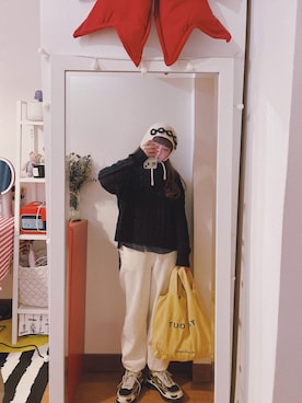 bananananaxxxさん（レディース・158cm）の冬コーディネート