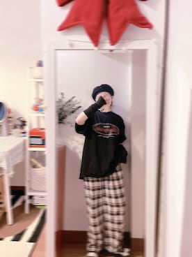 「アイテム（アームカバー）」を使った、bananananaxxxさん（レディース・158cm）の秋コーディネート