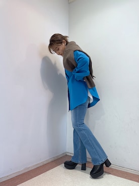 RINAさん（レディース・152cm）の冬コーディネート