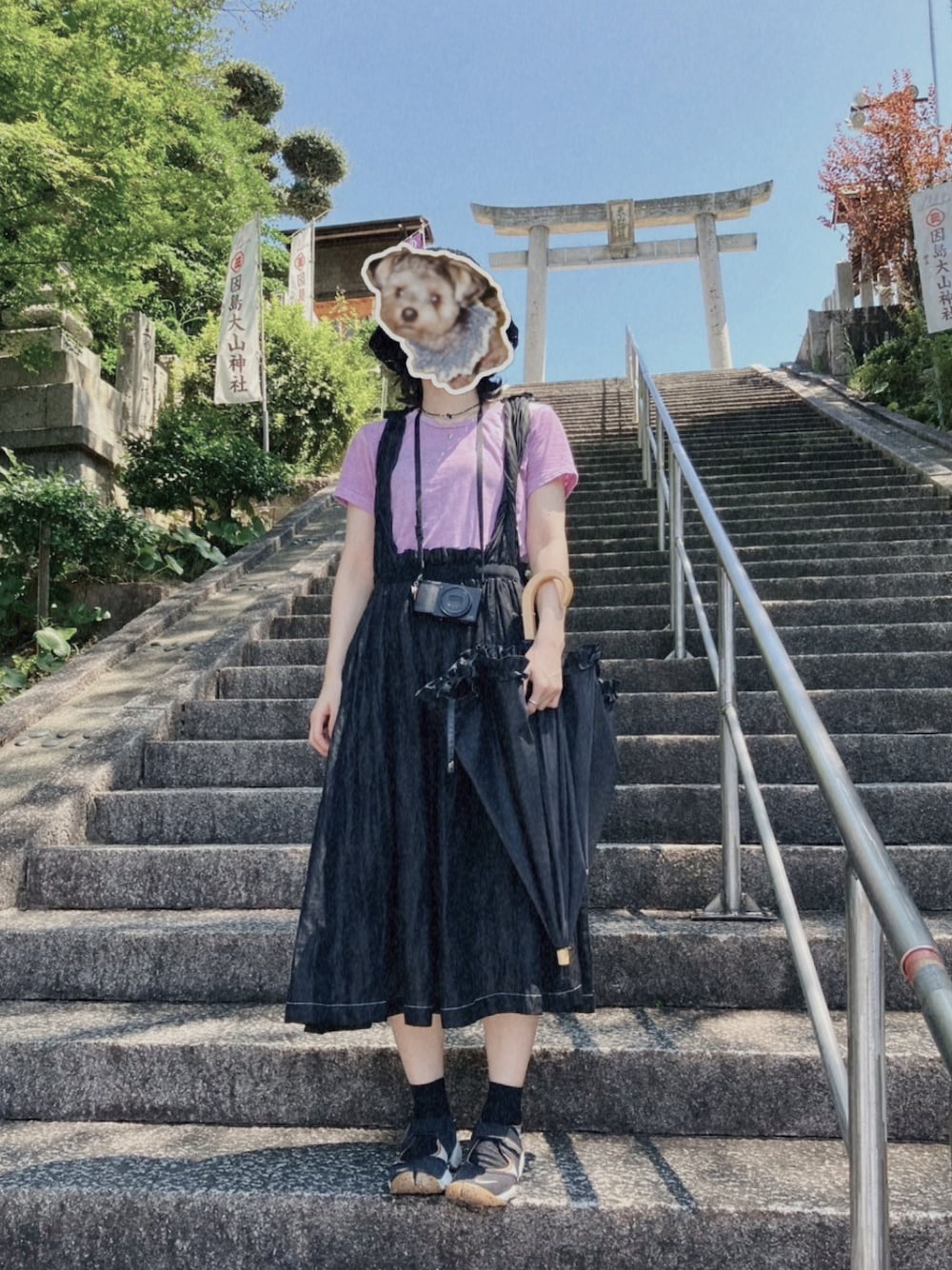 tricot COMME des GARCONSのジャンパースカートを使った人気