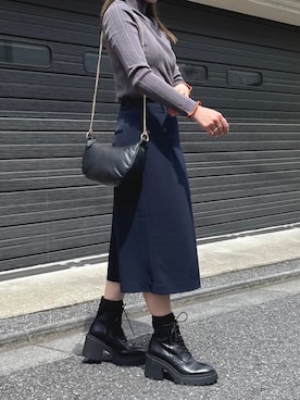 ashognさん（レディース・156cm）の秋コーディネート