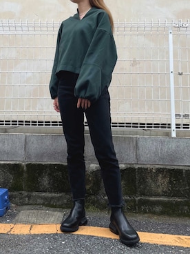 「Ameri（アメリ）のアイテム（アクセサリー）」を使った、ashognさん（レディース・158cm）の夏コーディネート