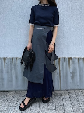 「ASH（アッシュ）のアイテム」を使った、ashognさん（レディース・157cm）の春コーディネート