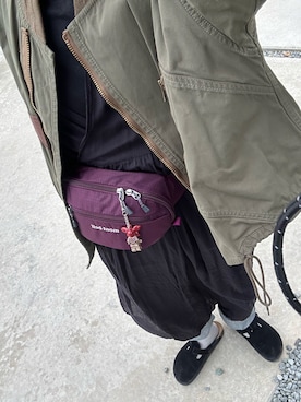 「Nigel Cabourn（ナイジェルケーボン）のアイテム」を使った、ミライさん（レディース・150cm）の春コーディネート