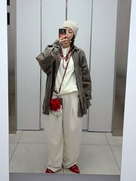 さとめぐさん（レディース・159cm）の春コーディネート