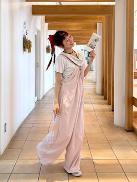 さとめぐさん（レディース・159cm）の春コーディネート