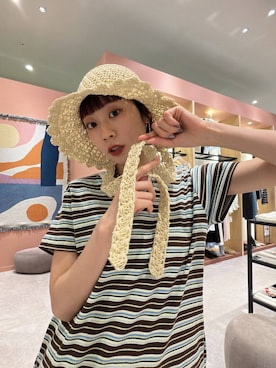 さとめぐさん(レディース・159cm)の夏コーディネート