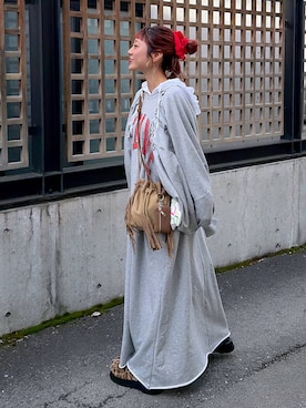 さとめぐさん(レディース・159cm)の冬コーディネート