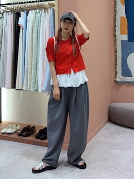 さとめぐさん(レディース・159cm)の夏コーディネート