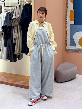 「LOWRYS FARM」｜さとめぐさん（レディース・159cm）の春コーディネート