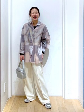 さとめぐさん(レディース・159cm)の春コーディネート