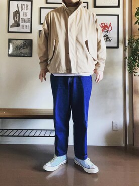 「HARE（ハレ）のアイテム」を使った、hs_ngy17さん（メンズ・185cm・40代）の春コーディネート