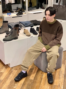 大澤 拓也さん（メンズ・165cm）の冬コーディネート