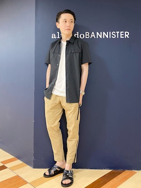 大澤 拓也さん（メンズ・165cm）の夏コーディネート
