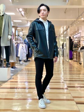 大澤 拓也さん（メンズ・165cm）の冬コーディネート