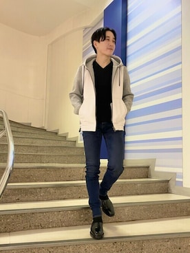 大澤 拓也さん（メンズ・165cm）の秋コーディネート