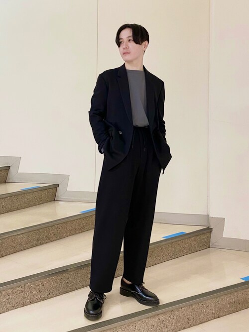 5351 POUR LES HOMMES ワイドパンツ スラックス 「セットアップ対応」R