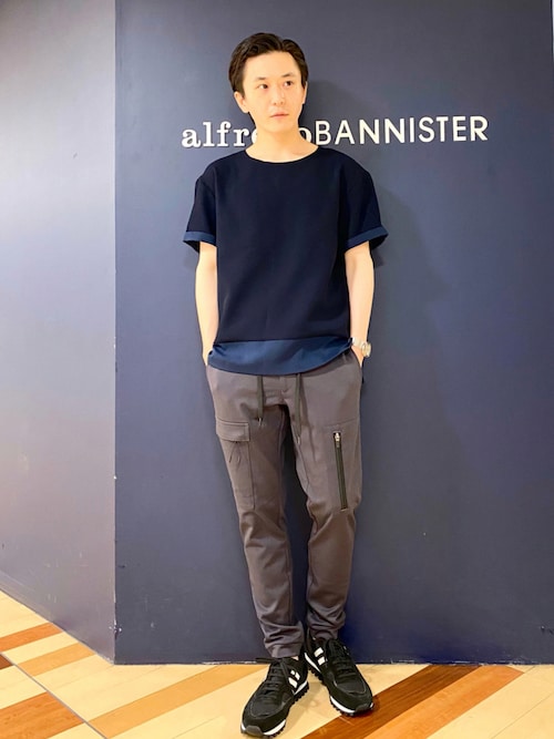 5351 POUR LES HOMMES tシャツ セットアップ対応 ダブルクロスTシャツ