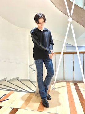 大澤 拓也さん（メンズ・165cm）の秋コーディネート