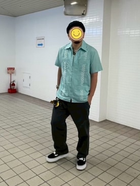 「BEAMS（ビームス）のアイテム」を使った、J.boyさん（メンズ・170cm）の秋コーディネート
