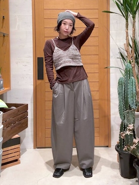 hiroeさん（レディース・160cm）の秋コーディネート