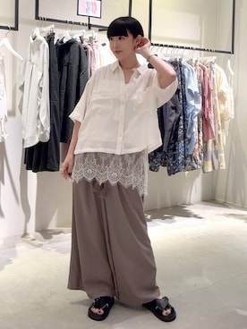 hiroeさん（レディース・160cm）の春コーディネート