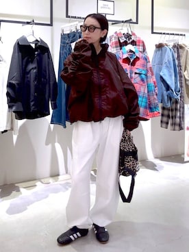 「骨格ウェーブ」｜hiroeさん（レディース・160cm・40代）の秋コーディネート