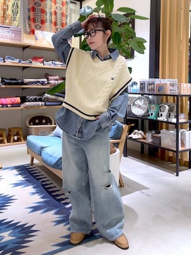 hiroeさん(レディース・160cm)の冬コーディネート