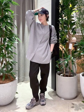 hiroeさん（レディース・160cm）の冬コーディネート