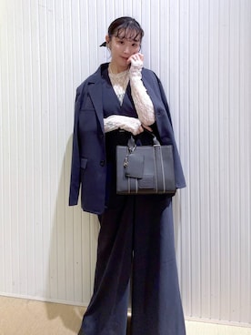 hiroeさん（レディース・160cm）の冬コーディネート