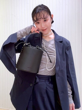 hiroeさん（レディース・160cm）の冬コーディネート