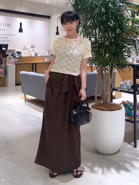 hiroeさん（レディース・160cm）の夏コーディネート