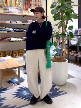 hiroeさん（レディース・160cm）の冬コーディネート